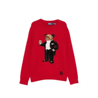 Ralph Lauren Polo Bear Intarsia-knit Sweater