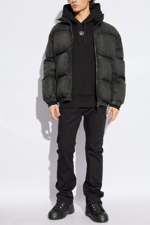 Diesel Sweatshirt S-MACS-HOOD-OD, Mens, Black