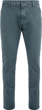 Bomboogie Pantaloni Chino Slim Fit - - Trousers - Uomo - Blu - W32