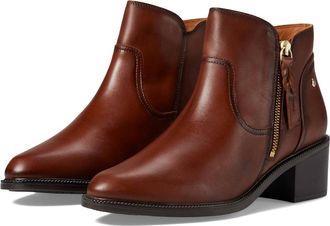 Pikolinos Womens Bacarat Bootie In Cognac