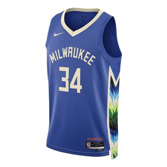 Nike Dri-FIT NBA Milwaukee Buckst City Edition 22/23 Swingman Basketball Jersey Giannis Antetokounmpo DO9600-480