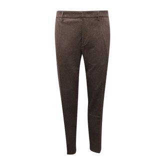 Dondup Slim-fit Trousers, male, Brown, Size: W33 1419Ar Pantalone RAL Trousers