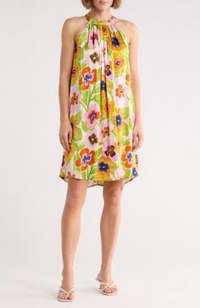 FRNCH Alisier Print A-Line Dress in Spicy Garden Creme at Nordstrom Rack, Size X-Small