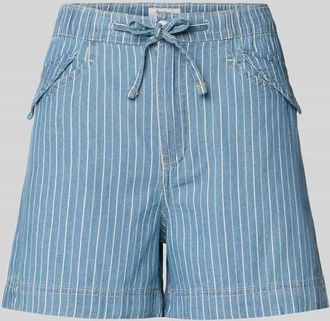 Pepe Jeans London Jeansshorts aus reiner Baumwolle Modell MW in Jeansblau, Gr&ouml;&szlig;e 30