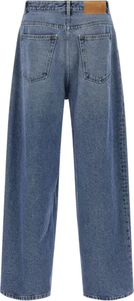 Maison Margiela Wide-Leg Cotton Denim Jeans - indigo