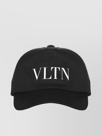 Valentino Garavani refined curved brim hat