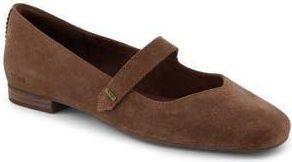 Toms Bianca Mary Jane Flat in Dark Brown at Nordstrom Rack, Size 6.5