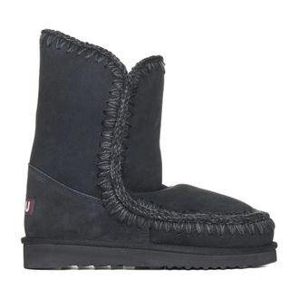 Mou Winter Boots, female, Black, Size: 11 US Eskimo Ankle Boot