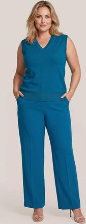 Mart Visser Althea Top Petrolblauw Maxi