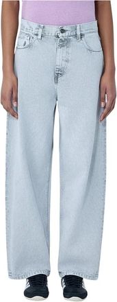 Carhartt Work in Progress Brandon Pant - Dames - Loose Fit Jeans - Blauw - S - Katoen - Jeans