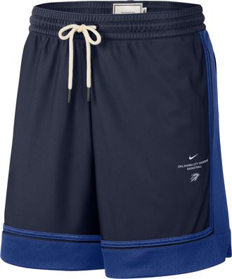 Nike Mens Oklahoma City Thunder Standard Issue 6 Basketball Shorts in Blue | IQ1801-419