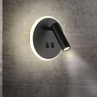 OEM L&aacute;mparas De Mesilla Led Para Interiores, L&aacute;mparas De Pared Para Hoteles, Luces De Pared Para Cama, L&aacute;mpara De Pared Para Pasillo Con Interruptor, Colo