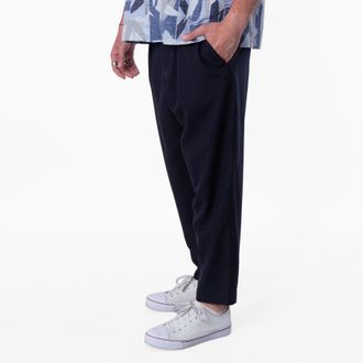 Marni Drawstring Waist Wool Trousers, Brand Size 50 ( US Size 34 )