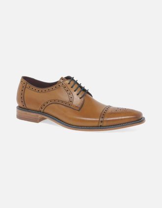 Loake Mens Foley Mens Formal Lace Up Shoes - Brown - Size: 48/Regular/7