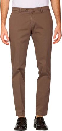 BRIGLIA 1949 Bg 04 Broek - Heren - Chinos - Bruin - 3XL - Katoen - Broeken