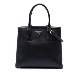 Prada Pre-owned Prada Saffiano Lux Parabole Satchel Ladies 3YV00IIY8YIRM6N8