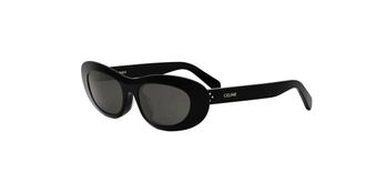 Celine Smoke Oval Ladies Sunglasses CL40310U 01A 54