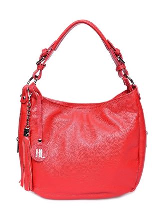 Anna Luchini Rood Rundleer Tas