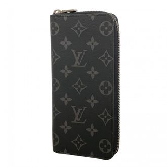 Louis Vuitton Black Long Wallet (Bi-Fold) (Pre-Owned)