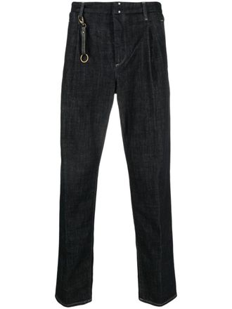 Incotex Dark Wash Incotex Cotton Denim Pants