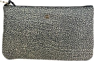 Borbonese Classica Busta P.Documenti - Dames - Portefeuilles - Zwart - ONE Size - Leer - Accessoires