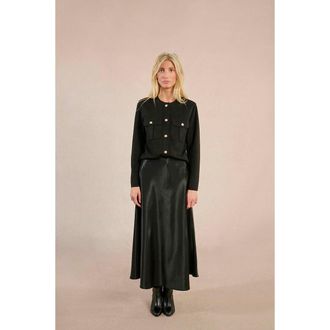 Molly Bracken Lange rok met satijnglans