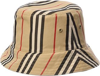 Burberry Reversible Icon Stripe Bucket Hat