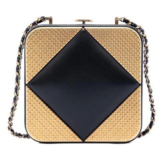 Chanel Pre-owned Crossbody Bag - Dames - Pre-owned - Beige - Maat: ONE Size Leer