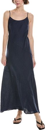 Michael Stars Cecily Patchwork Linen Midi Dress