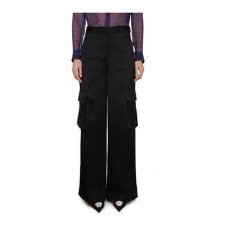 Versace Donna, Pantaloni, Nero, L, new