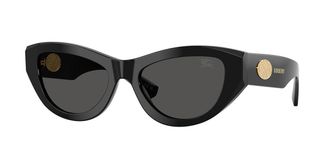 Burberry BE4502 300187 Womens Sunglasses Black Size 53