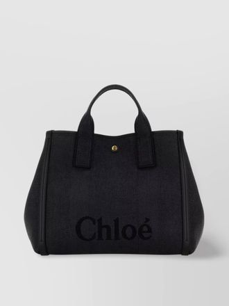 Chlo&eacute; chlo&eacute; carry medium fabric shoulder bag