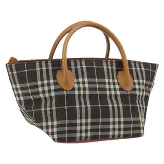 Burberry Pre-owned Vintage Tote Bag - Dames - Vintage Handtas - Zwart - ONE Size - Nylon - Vintage