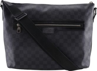 Louis Vuitton Black Damier Graphite Canvas Shoulder Bag (Pre-Owned)