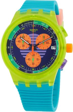 Swatch Neon Wave Chronograph Quartz Unisex Watch SUSJ404