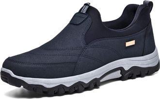 Generic Mens Casual Shoes 2025 Air Mesh Slip On Walking Shoe Lightweight and Breathable Arch Support Road Running Athletic Rebound Core Wide Fit Trainers for 