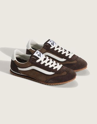 Vans Womens Vans Super Lowpro Suede Womens Demitasse Trainers - Brown - Size: UK 7 / eu 40.5 / us 9.5