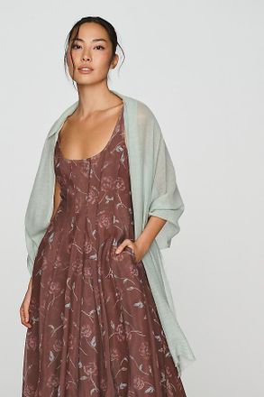 BHLDN Rue Semi-Sheer Wrap