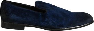 Dolce & Gabbana Mv 8927 Instappers Loafers - Heren - Loafers - Blauw - 44 EU - Su&egrave;de - Schoenen