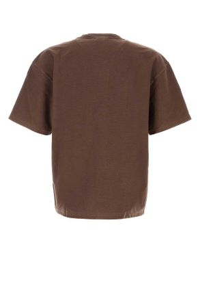 Carhartt Work in Progress Mens Chocolate Cotton S-S Loose Pocket T-Shirt Tobaccogarmentdyed Exterior: Organic T-shirts And Polos