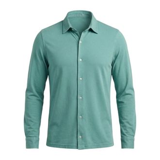Bl'ker Hartford Jersey Shirt - male - BLKER - Casual Shirts - Blue - 2XL - Shirts
