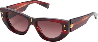 Balmain B - MUSE Rose Shaded Cat Eye Ladies Sunglasses BPS-151 B 55