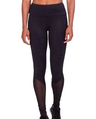 TLF Apparel Headline Mesh Ryder Leggings In Black