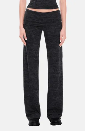 OW Collection NITA Knit Pants in Dark Grey at Nordstrom, Size X-Small