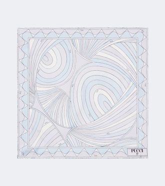 Pucci Iride silk twill scarf