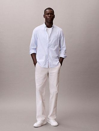 Calvin Klein Pantal&oacute;n chino recto estilo a&ntilde;os 90