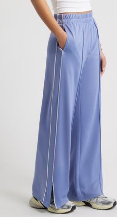 BP. Fleece Track Pants in Blue Frost at Nordstrom, Size Xx-Small