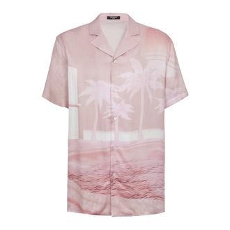 Balmain Hombre, Camisas, Rosa, Talla: M