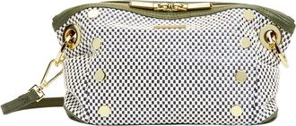 Hammitt Hammitt Daniel Crossbody Clutch Meadow Weave Gold Sml