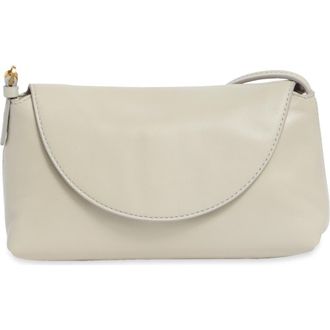 Vince Lyla Leather Convertible Wallet on a String in Dove at Nordstrom Rack